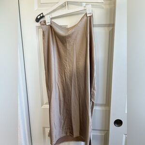 Brand New Satin Slip Skirt